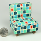 Mid Century Modern Side Chair in "Crystalline"
