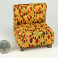 Mid Century Modern Side Chair in "Posh Pumpkin"