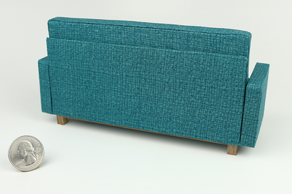 Mid-Century Modern Living Room in "Lagoon"