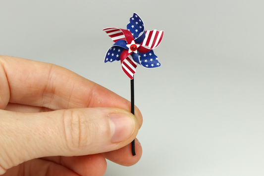 Stars and Stripes Lawn Pinwheel (Larger)