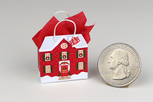 Christmas House Gift Bag