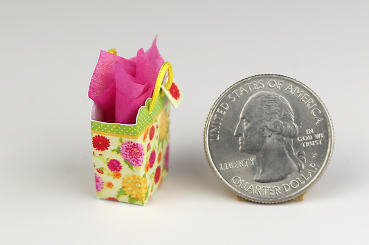 Yellow Florals Gift Bag