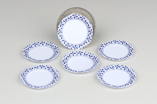 Paper Plate Set (Blue)