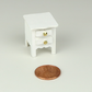 Nightstand in White (Half Scale)