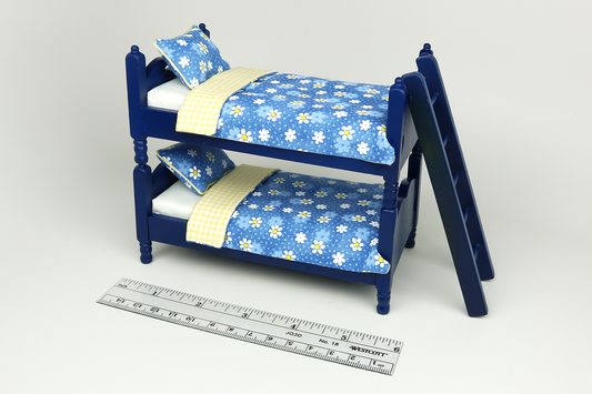Blue Daisies Bunk Bed