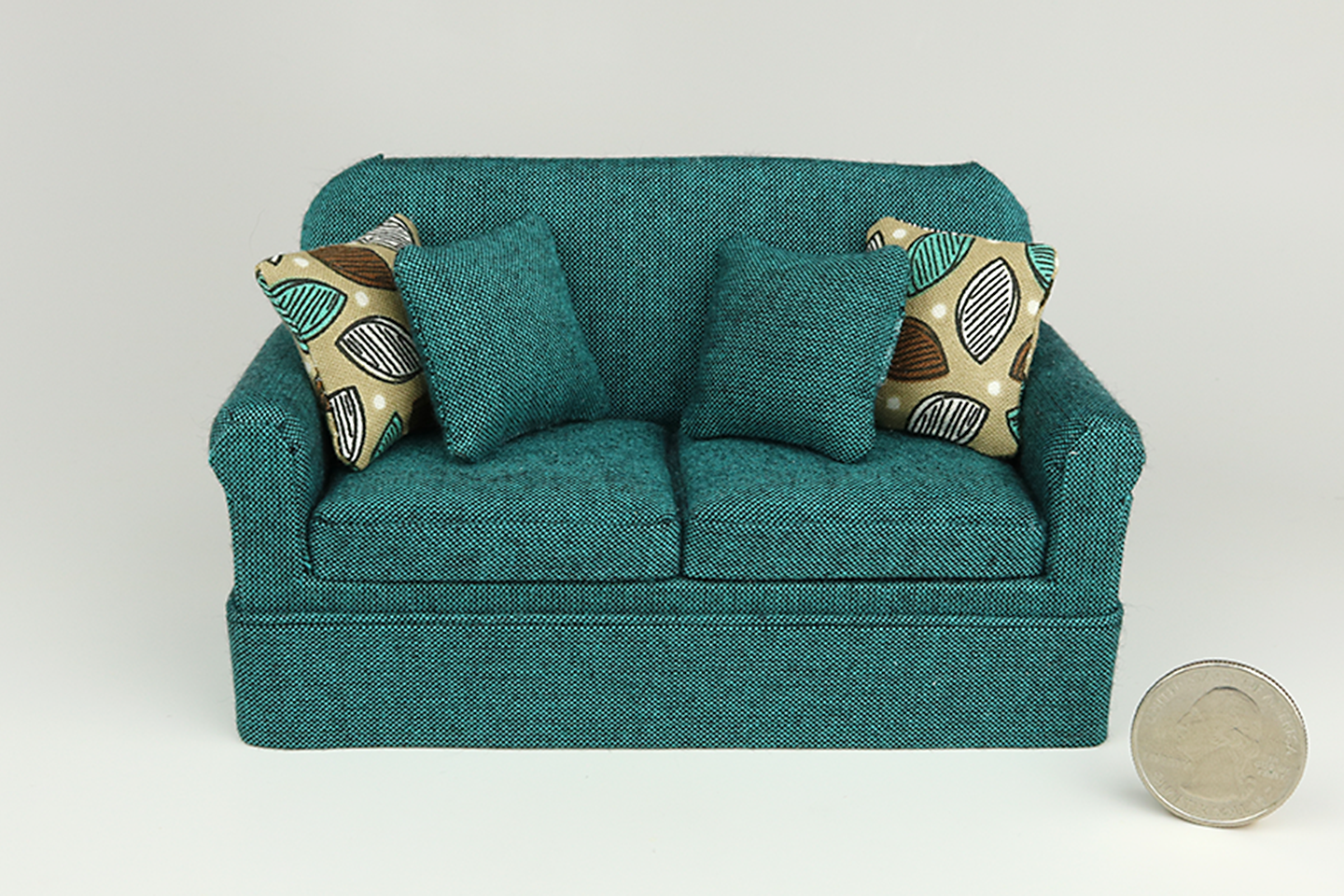 Turquoise Basics Sofa