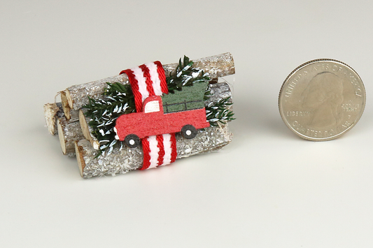 Little Red Truck Firewood Bundle