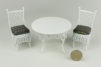 Vintage-Style Gathering Table and 2 Chairs