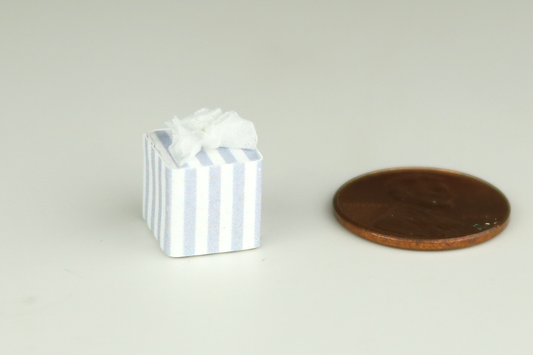 Tissue Box - Purple Stripe