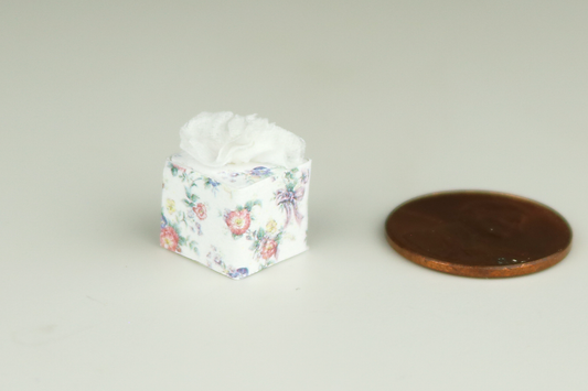 Tissue Box - Pink Floral