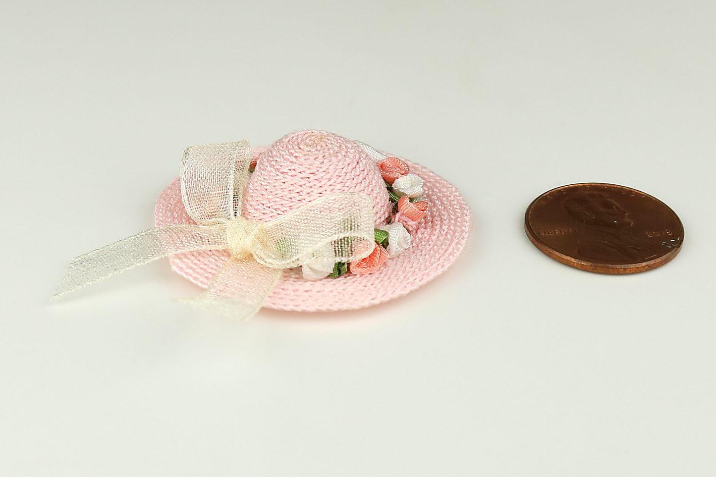 Woven Pink Ladies' Sun Hat