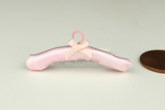 Satin Padded Hanger (Pink)