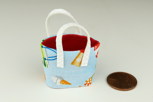 Beach Bag in Beachy Blue