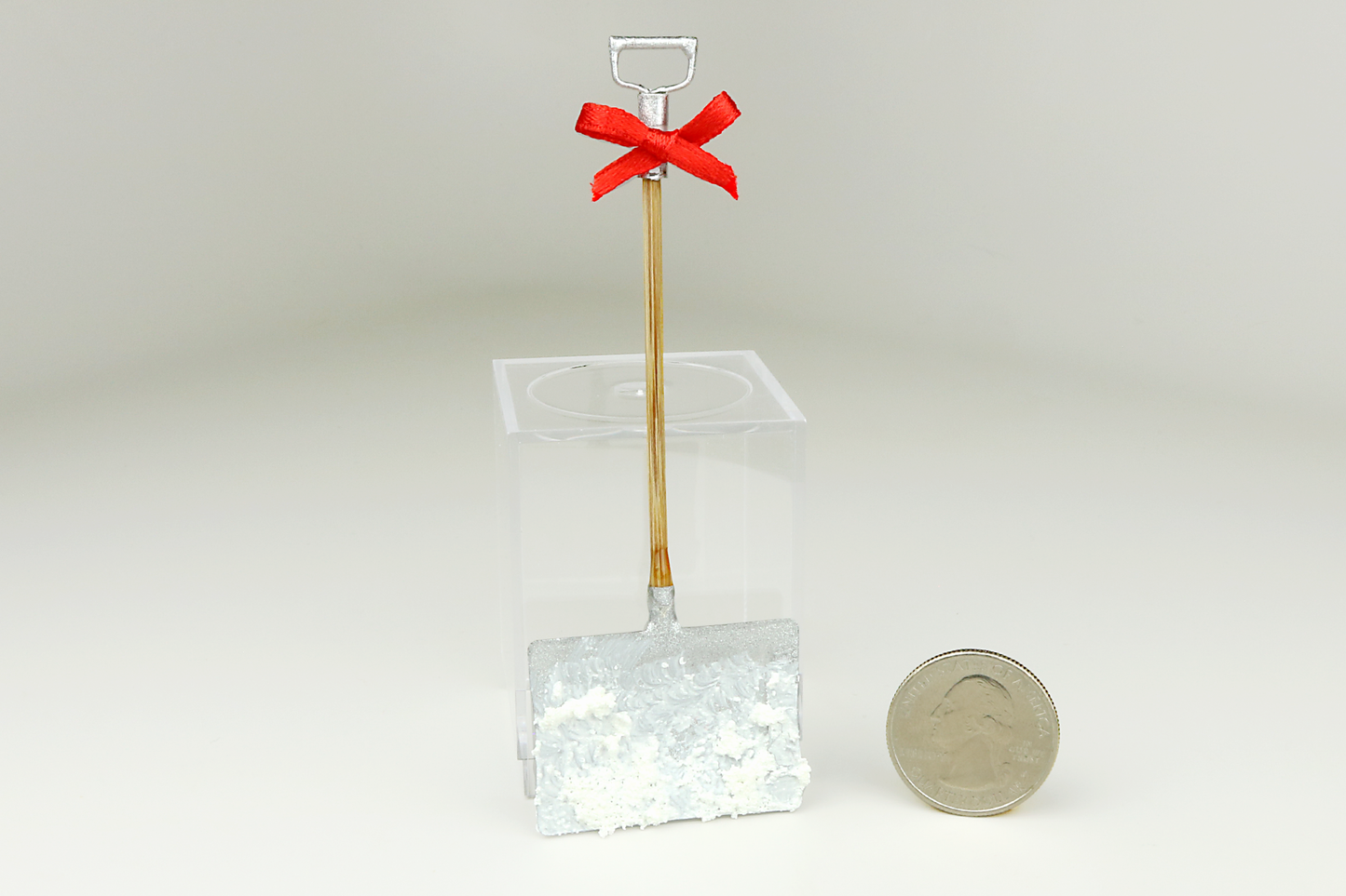 Snow Shovel with Snow