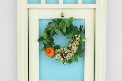 Tiny Pumpkin Autumn Wreath
