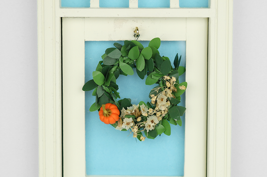 Tiny Pumpkin Autumn Wreath