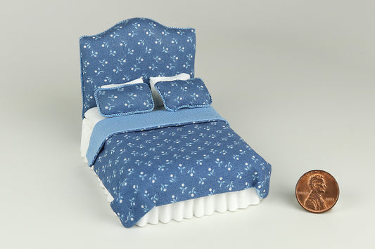 Petite Wintry Rose Bed (Half Scale)