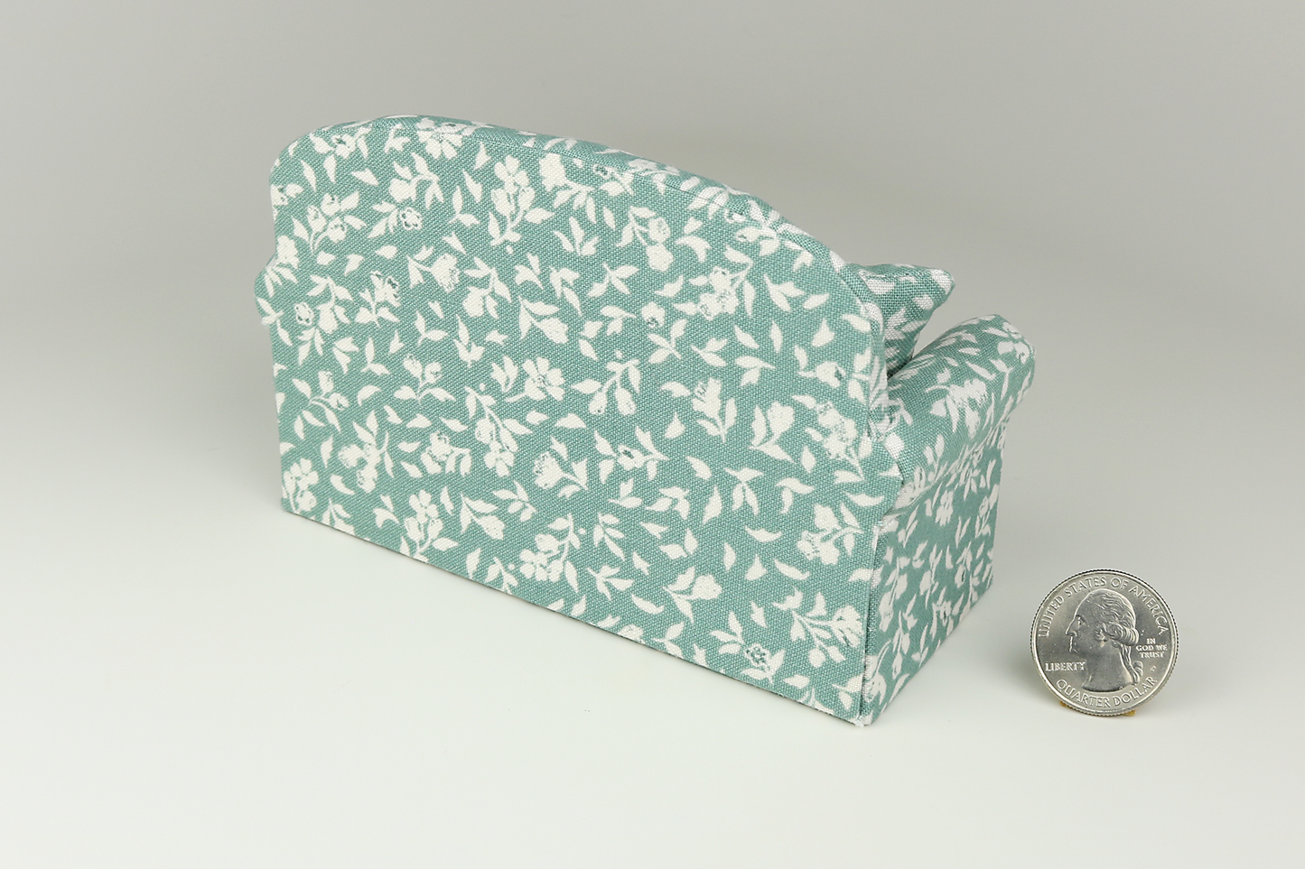 Fresh Springs Blue Loveseat