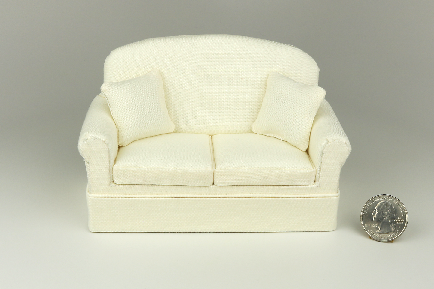 Crème Fraîche Loveseat