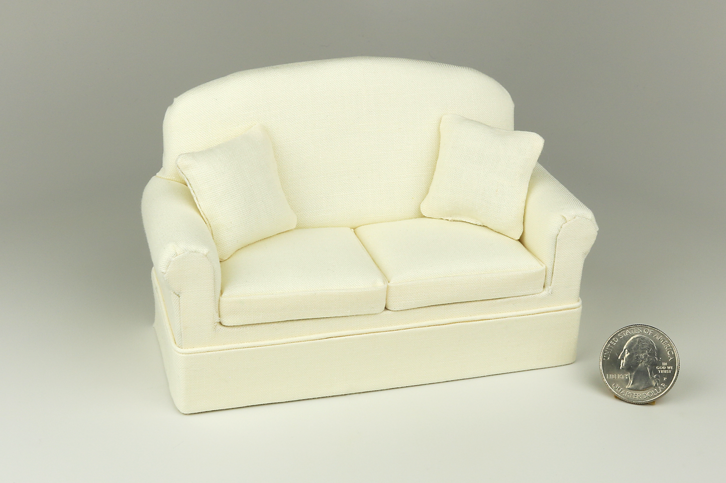 Crème Fraîche Loveseat