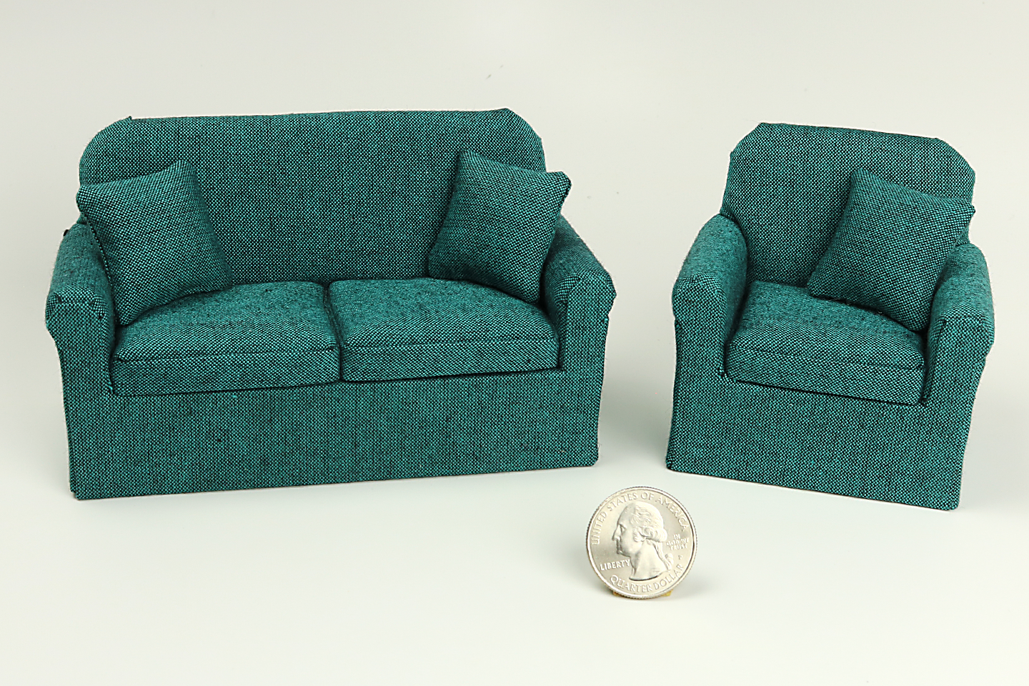 Turquoise Basics Sofa