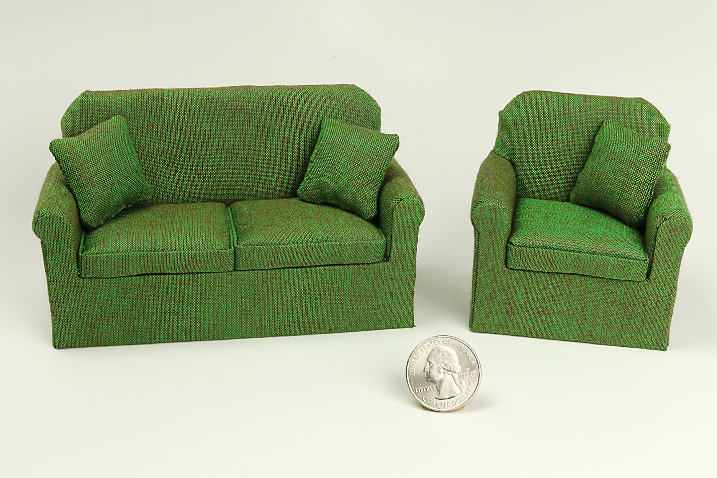 Forest Green Basics Sofa