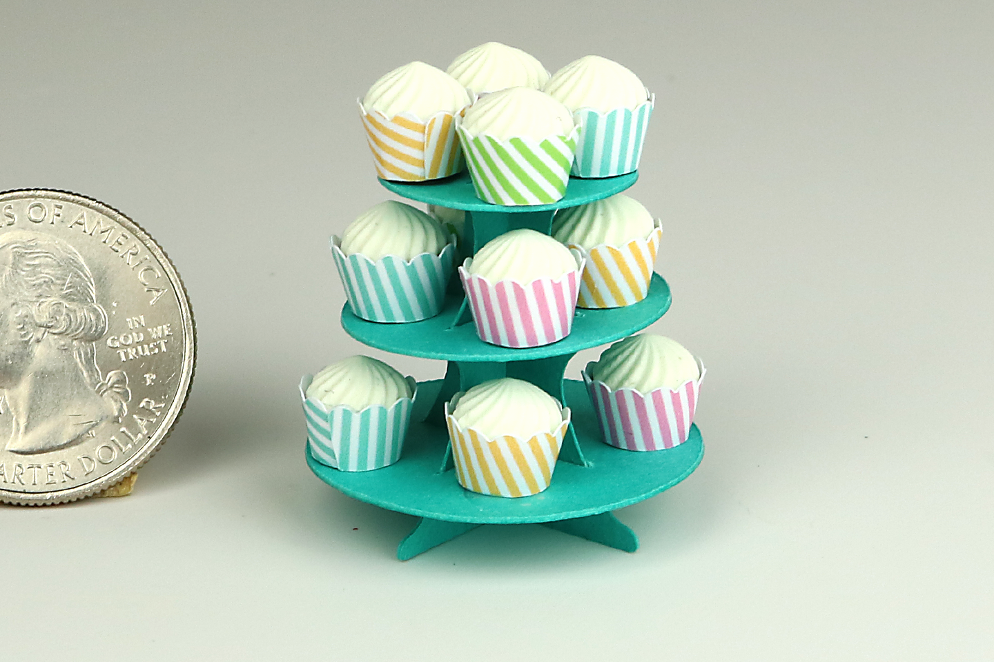 Cupcake Stand Kit in Turquoise