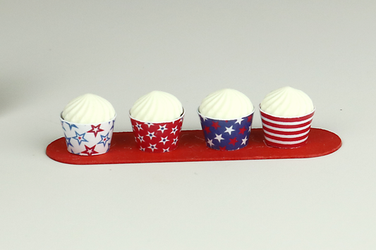 Stars and Stripes Cupcake Set