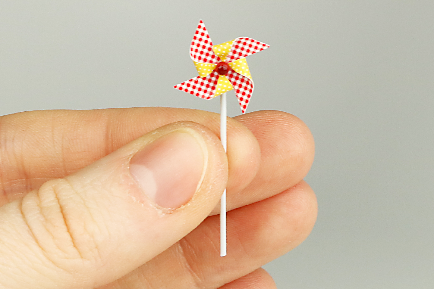 Red and Yellow Pinwheel