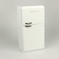 White Old Fashioned Refrigerator