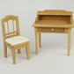 Small Oak Desk and Chair