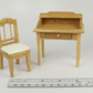 Small Oak Desk and Chair