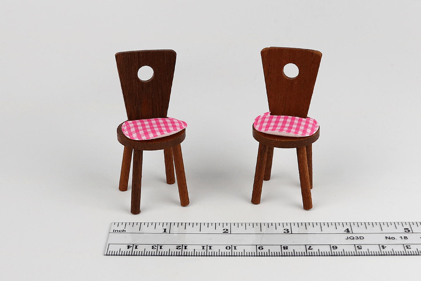 Cute Walnut Chair Set