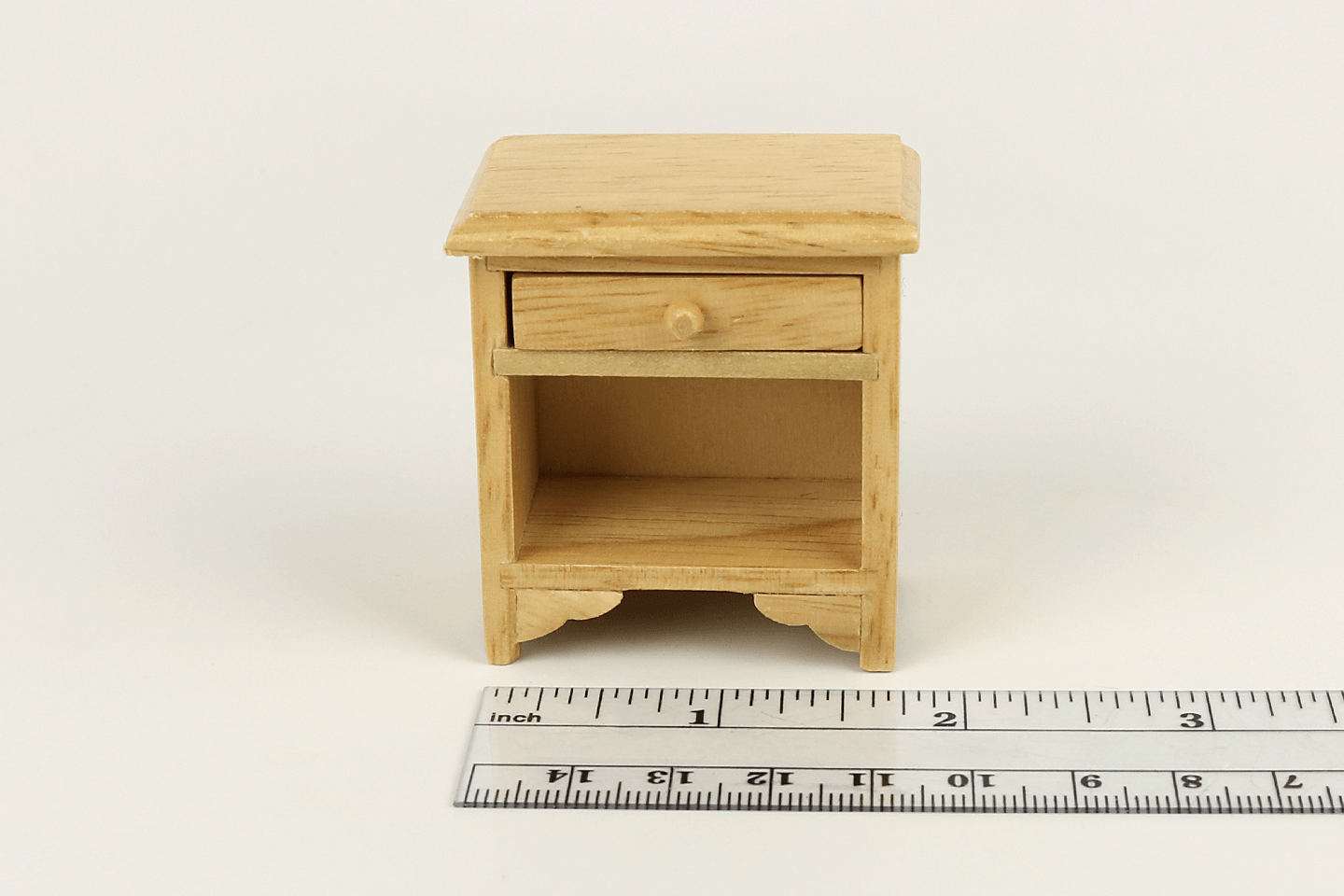 Simple Side Table in Oak