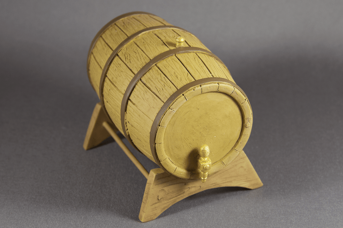 Large Wine Cask Dollhouse Alley