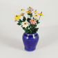 Flowers in Blue Pot - 1