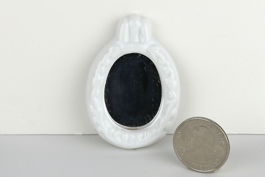 Oval Detailed Mirror