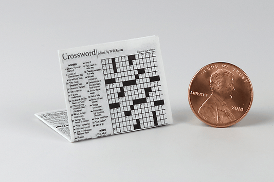 Newspaper Crossword Section