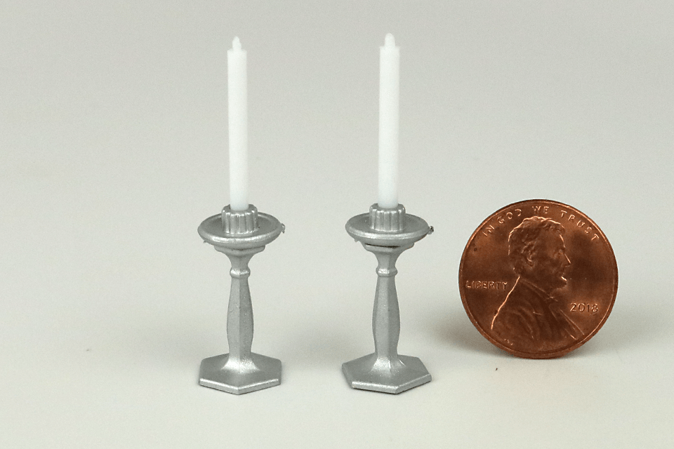 Set of Silver Candlesticks