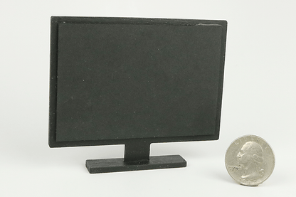Television on Stand (1" Scale)