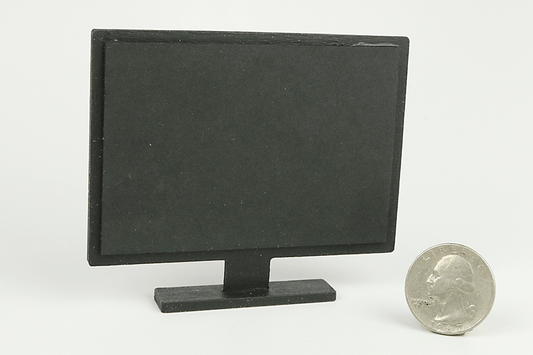 Television on Stand (1" Scale)