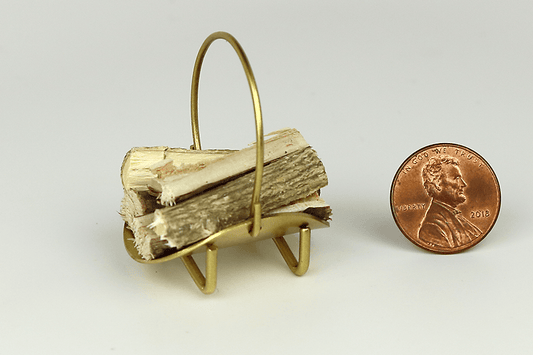 Brass Log Holder