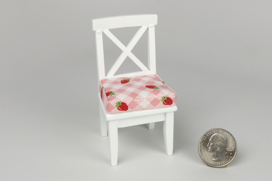 Strawberry Picnic Side Chair in Pink