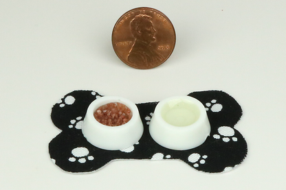 Dog Food Mat (Black)