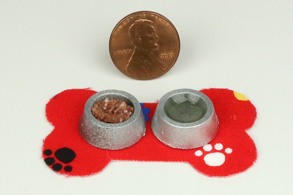 Dog Food Mat (Red)