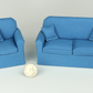 True Blue Sofa
