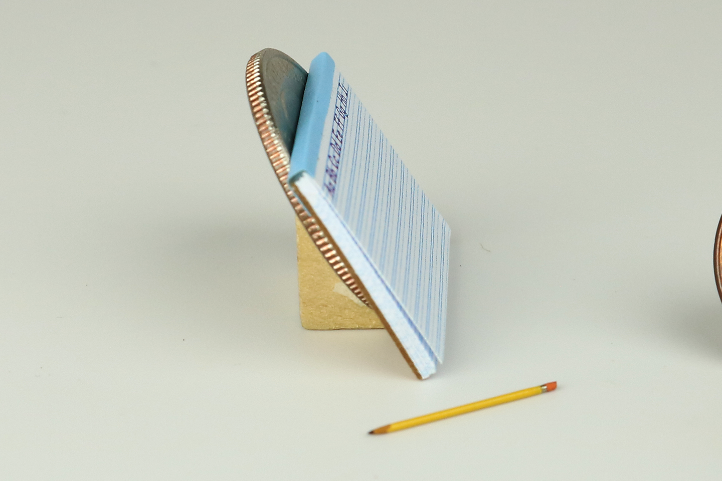 Penmanship Pad with Pencil