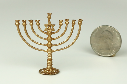 Gold Menorah