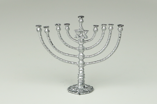 Silver Menorah