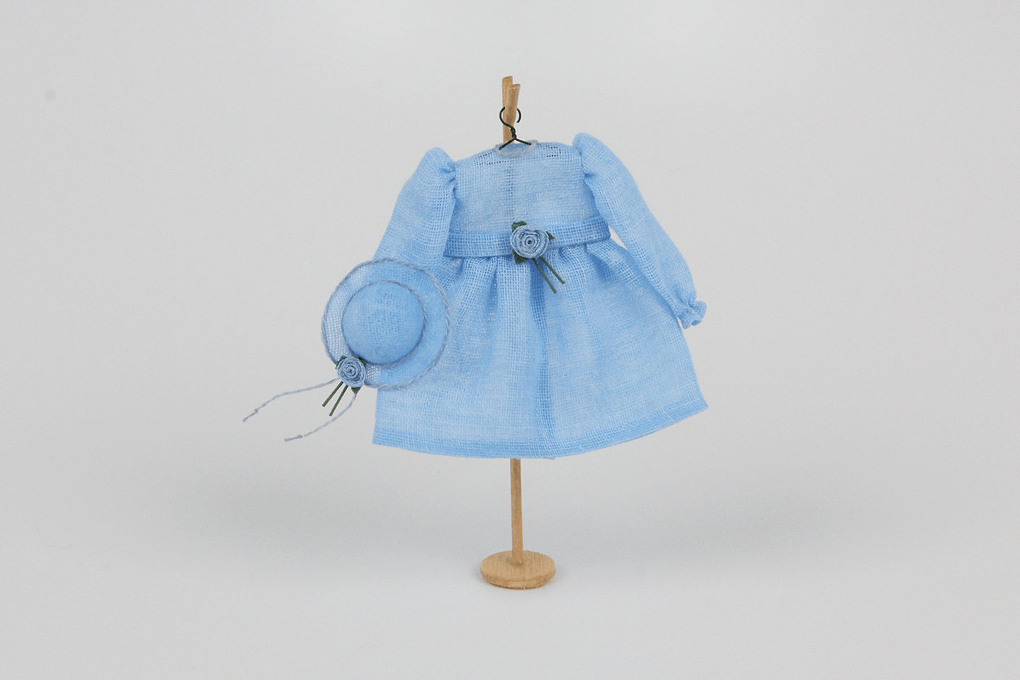Party Dress with Hat in Blue